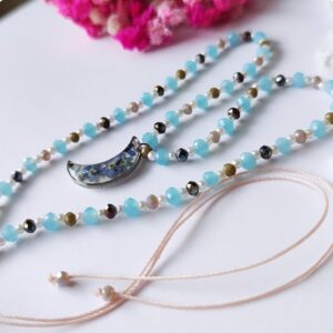 Regulowany naszyjnik księżyc