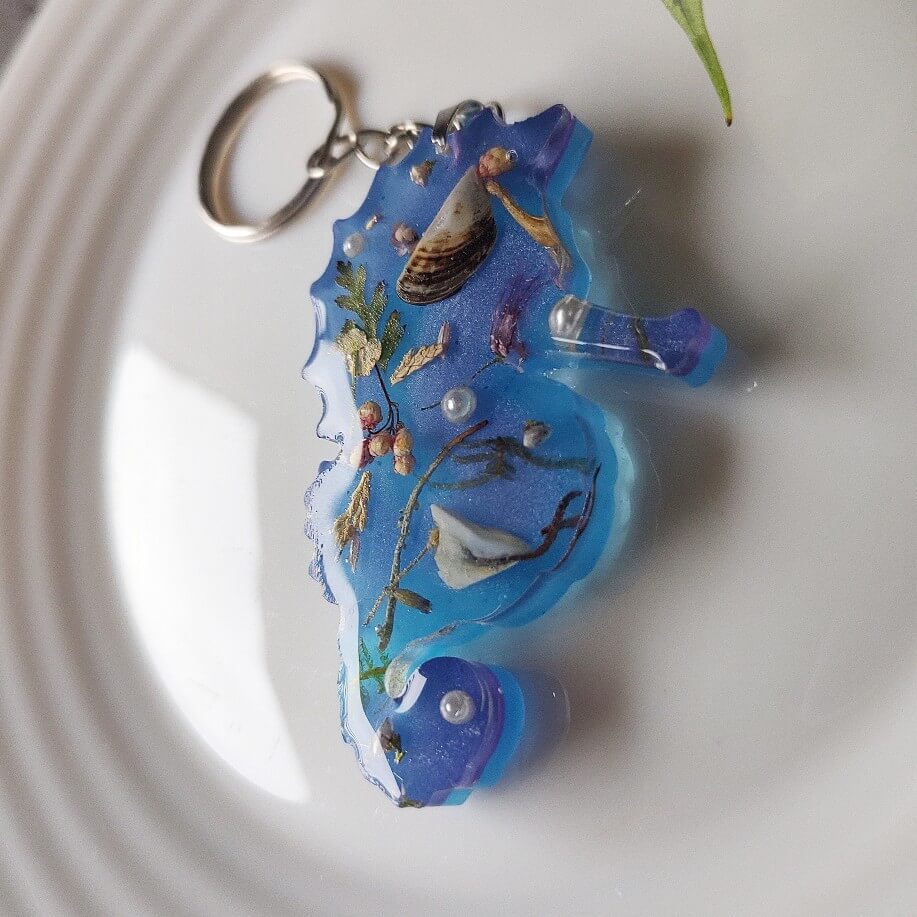 Brelok do kluczy konik morski - obrazek 2