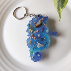 Brelok do kluczy konik morski