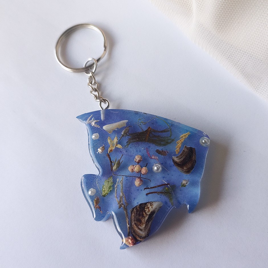 Brelok do kluczy ryba