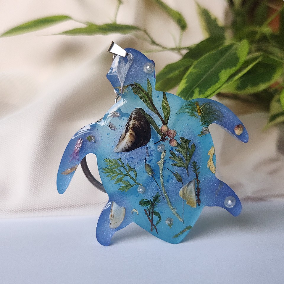 Brelok do kluczy żółw - obrazek 4