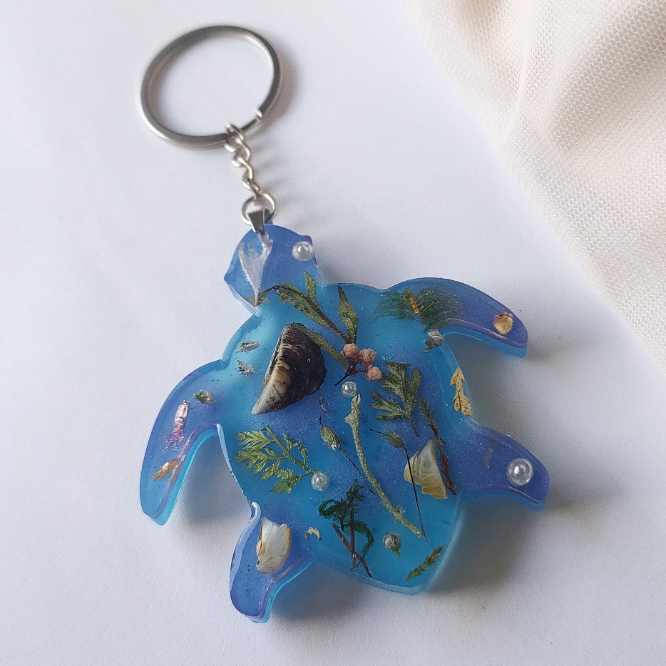 Brelok do kluczy żółw