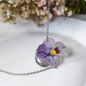 Bransoletka z bratkiem