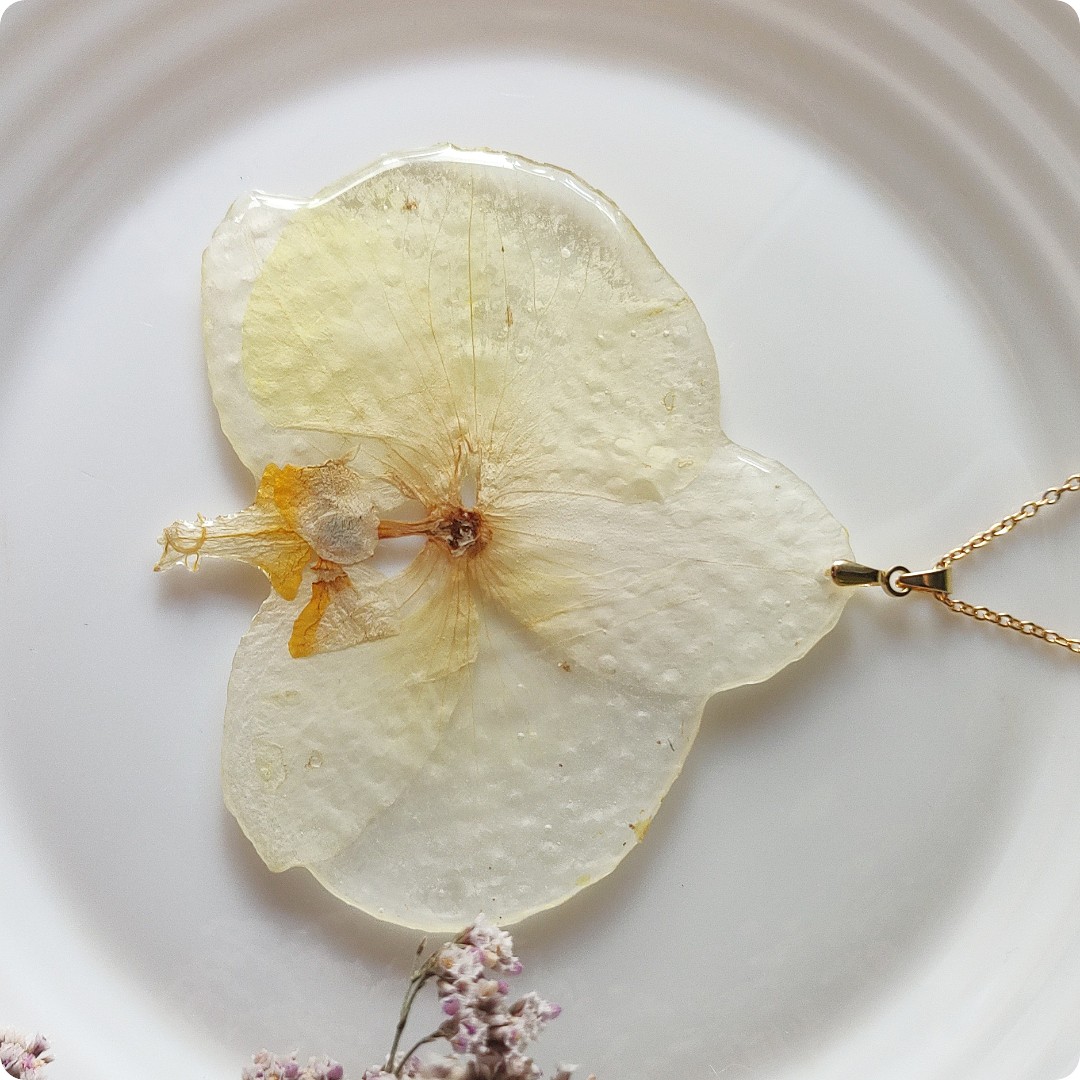 Naszyjnik storczyk - obrazek 5