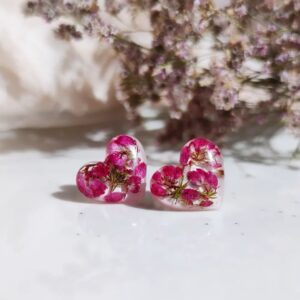 Sztyfty serca z wrzosami