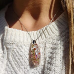 Naszyjnik z grzybkami