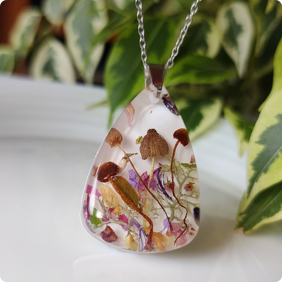 Naszyjnik z grzybkami - obrazek 2