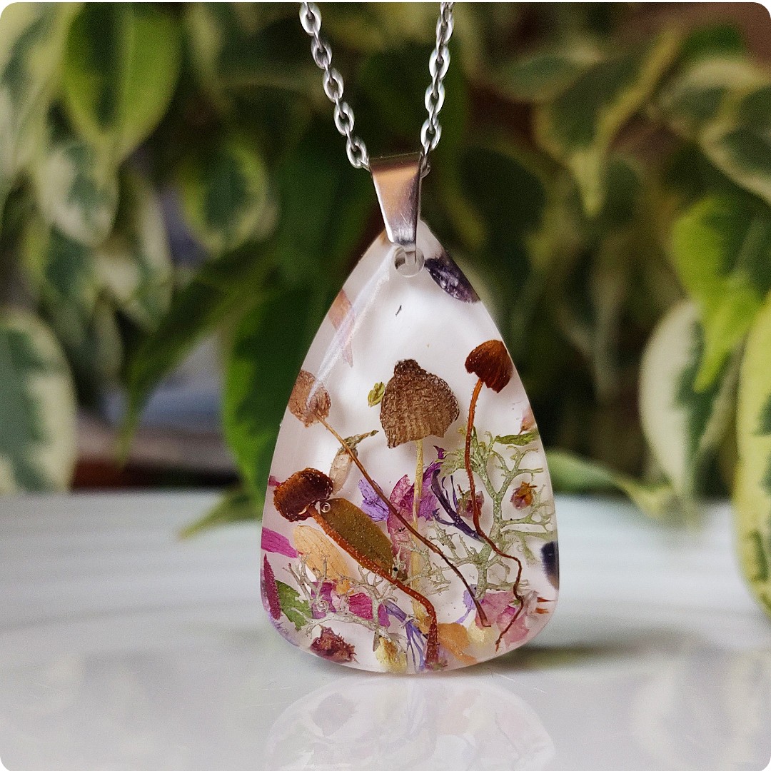 Naszyjnik z grzybkami - obrazek 3