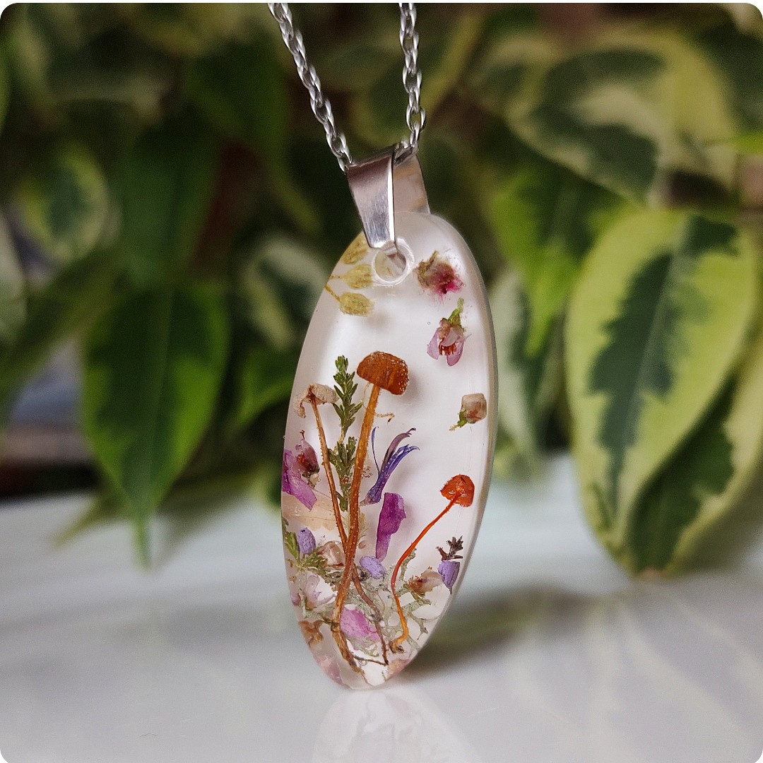 Naszyjnik z grzybkami - obrazek 2