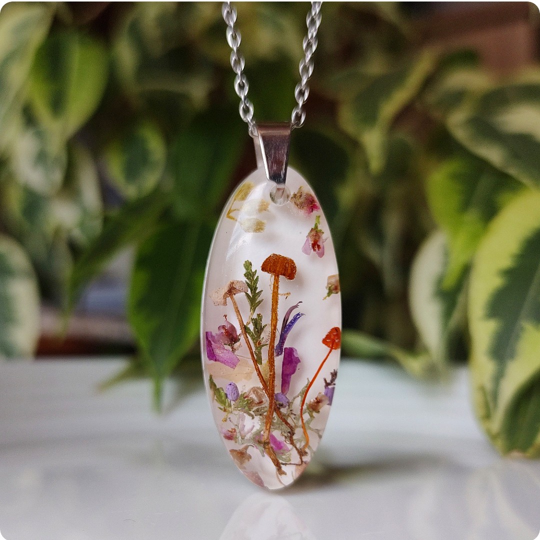 Naszyjnik z grzybkami - obrazek 5