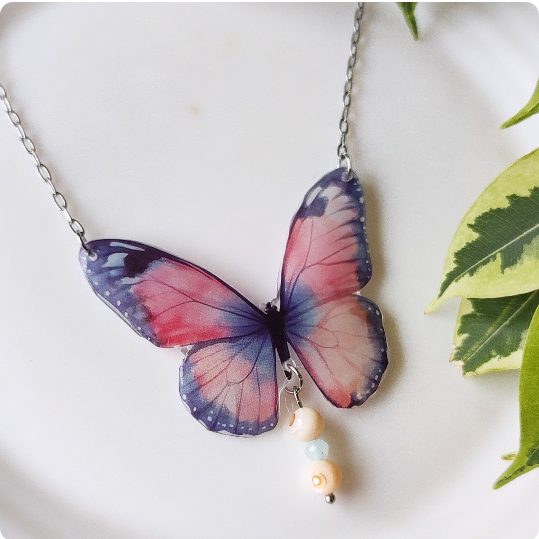Naszyjnik motyl