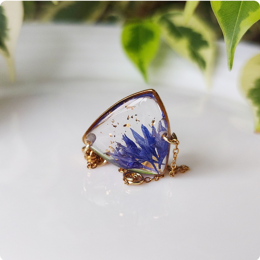 Bransoletka z chabrem - obrazek 2