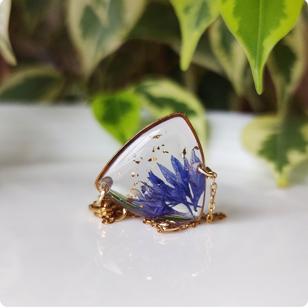 Bransoletka z chabrem - obrazek 3