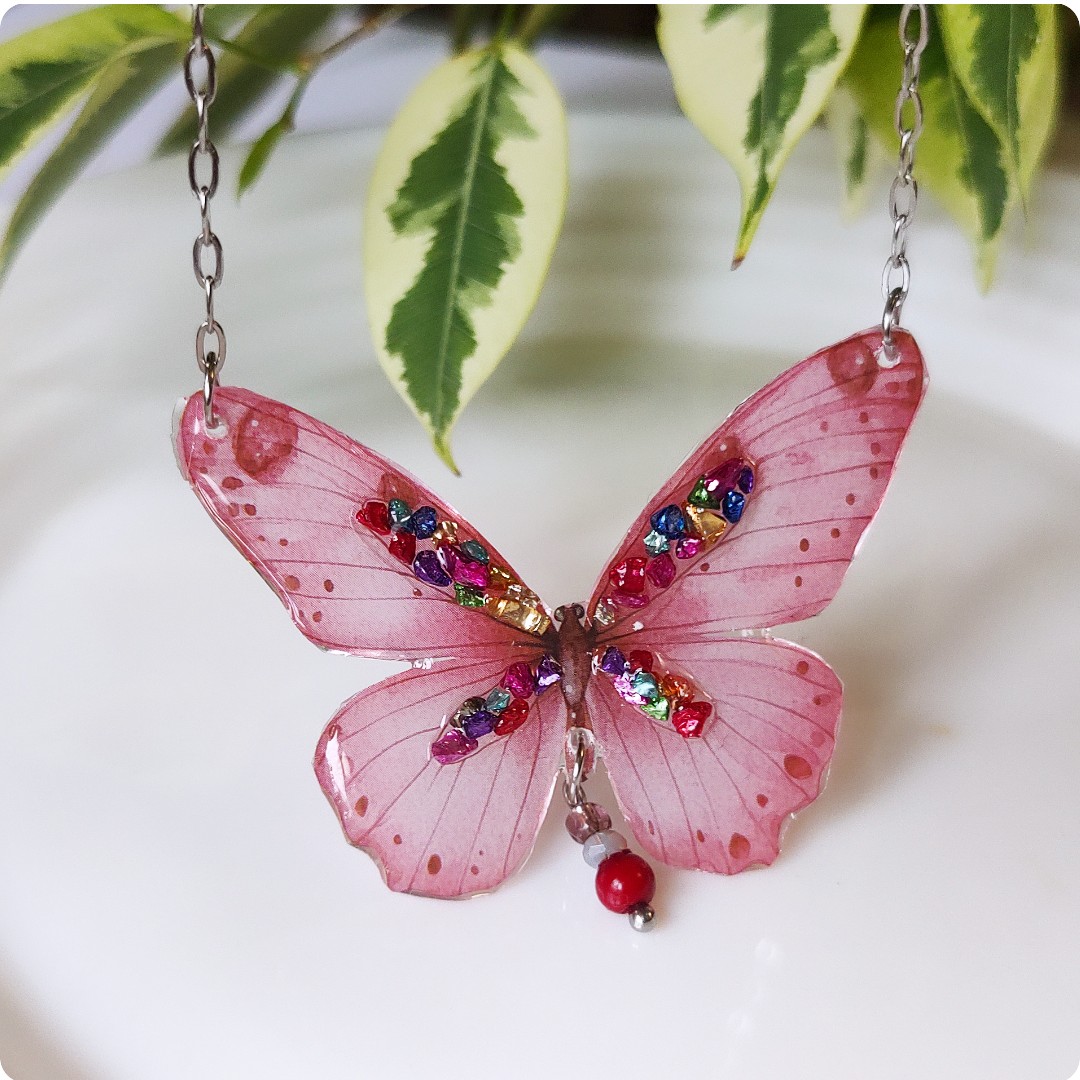 Naszyjnik motyl - obrazek 6