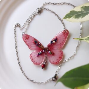 Naszyjnik motyl