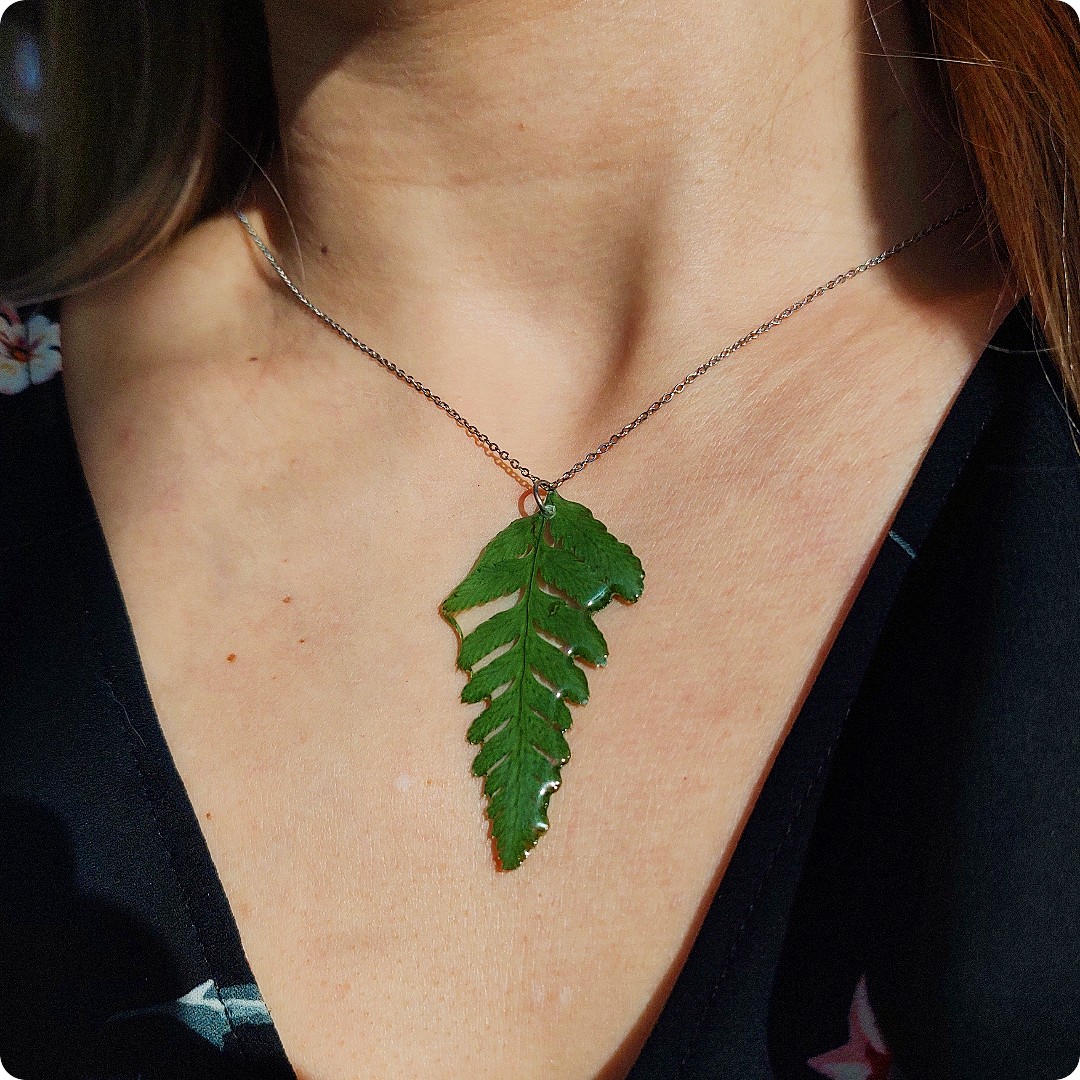 Naszyjnik paproć