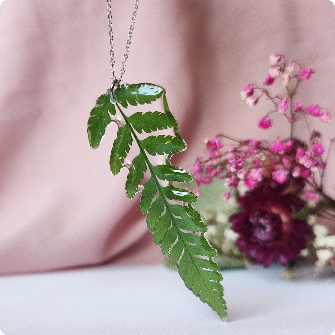 Naszyjnik paproć - obrazek 5
