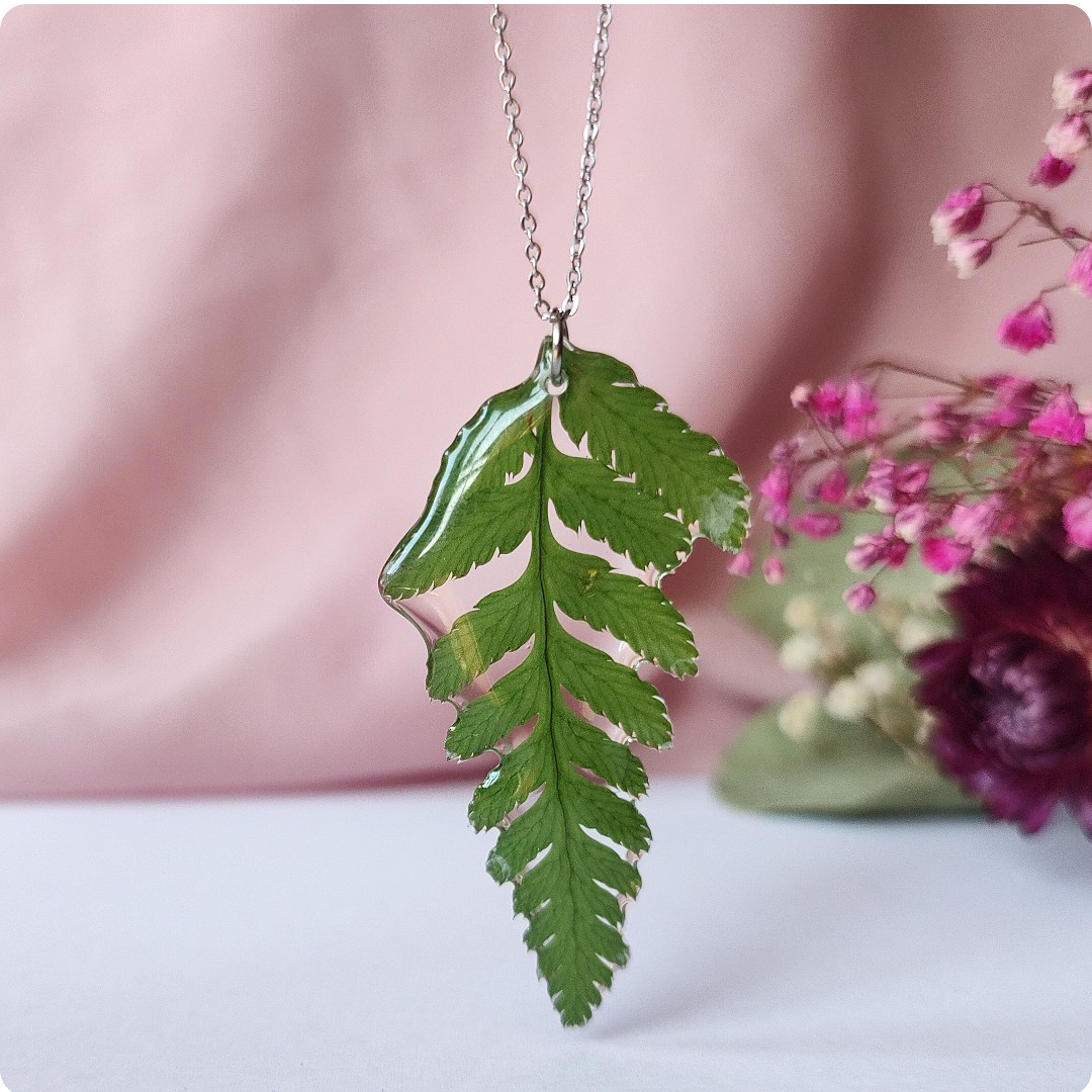 Naszyjnik paproć - obrazek 5