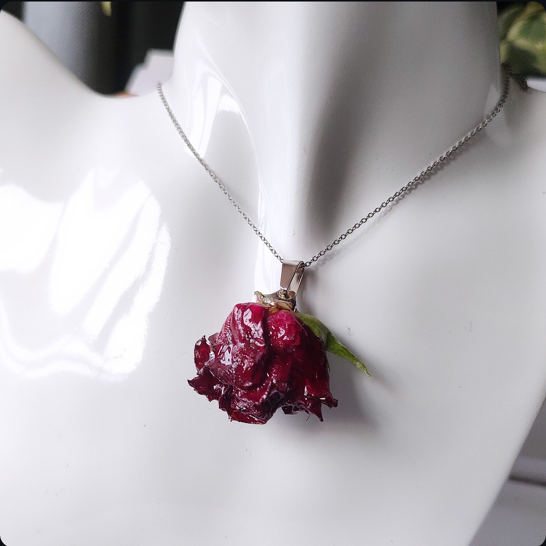 Naszyjnik róża - obrazek 7