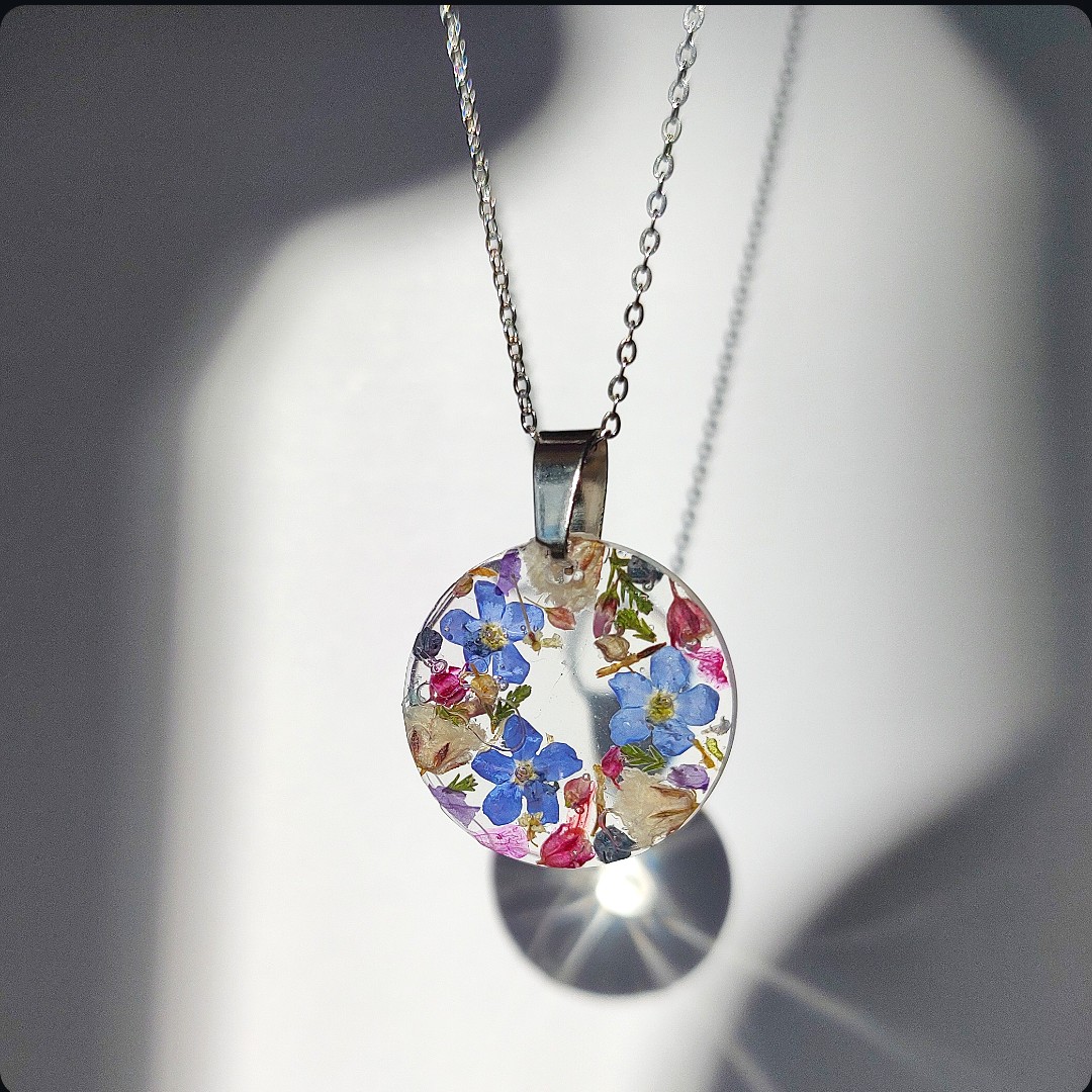 Naszyjnik wianek z kwiatami - obrazek 6