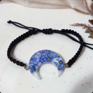 Regulowana bransoletka księżyc